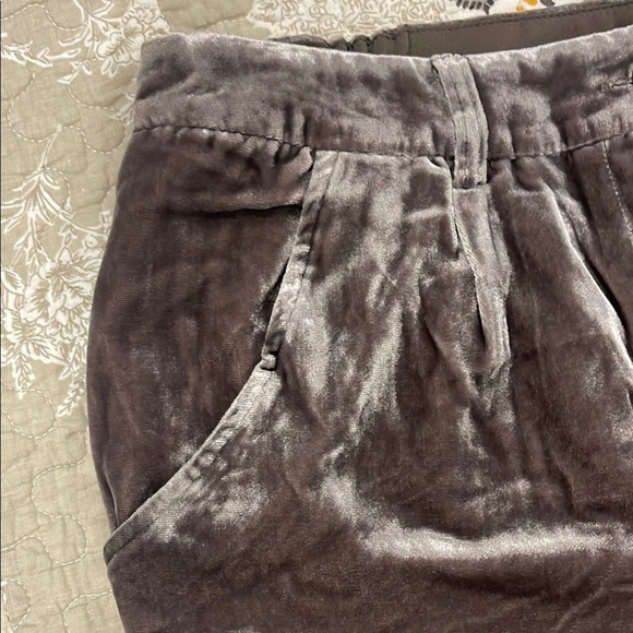 Garnet Hill Brown Ankle-Length Corduroy Pants - Picture 5 of 14